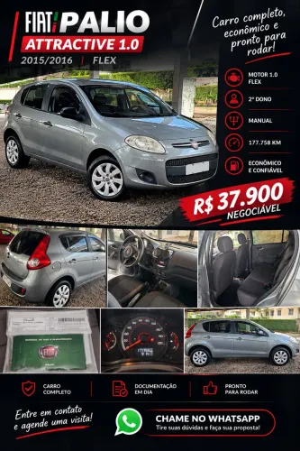 Fiat Palio Attractive 1.0 EVO Fire Flex 8V 5P 2016