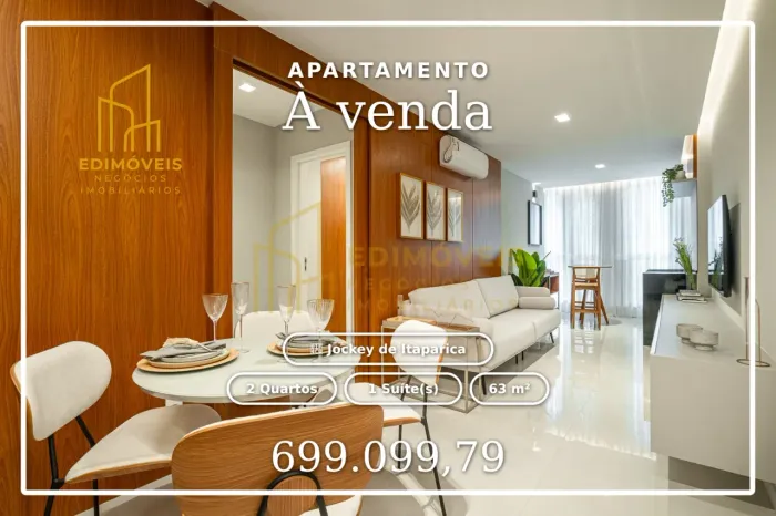 Incrível apartamento no Jockey de Itaparica, a poucos passos da praia!