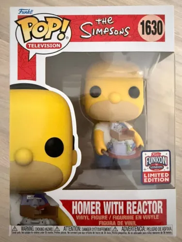 Funko Pop The Simpsons Homer with Reactor 1630