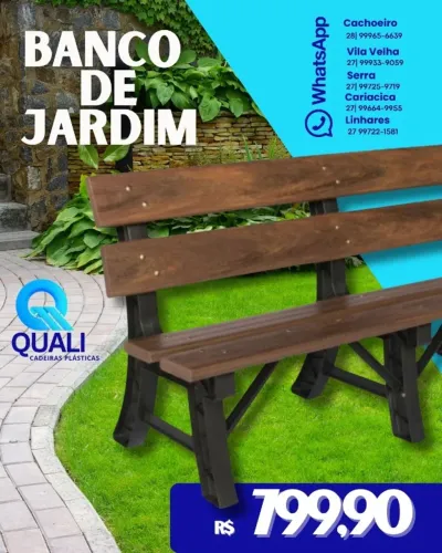 Banco de Jardim