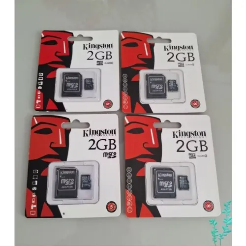 Cartão de memória Micro SD 2GB