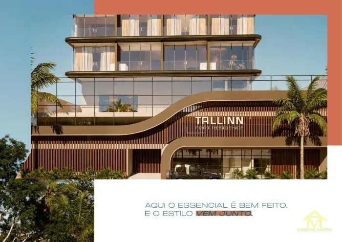 Studio moderno e inteligente: Tallinn Fort Residence com 1 quarto