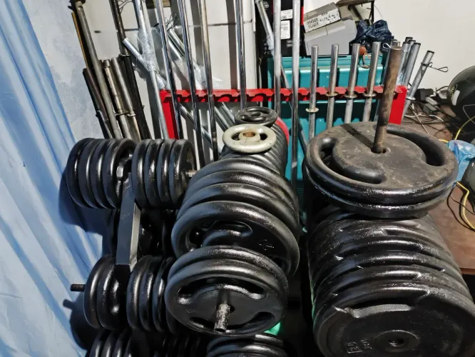 Anilhas de ferro a pronta entrega