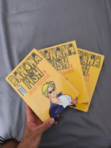 Banana Fish volume 1, 2 e 3