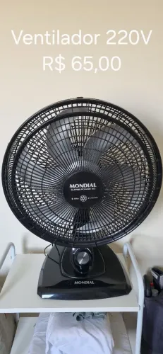 Ventilador 220v 6 pás