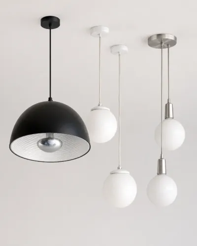 Luminárias pendentes decorativas - ótimo estado (Lote com 4)