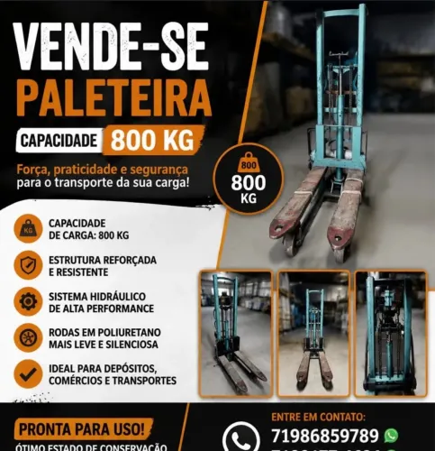 Paleteira hidráulica