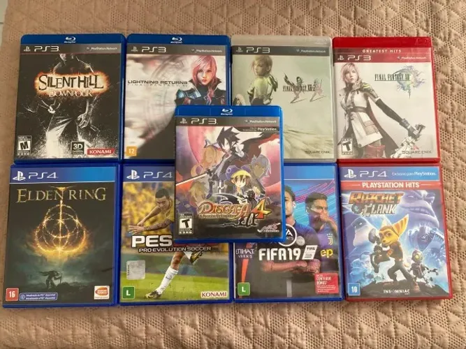 Jogos Xbox, PS3, PS4