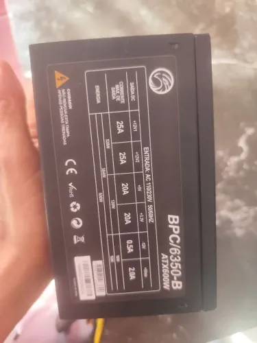 Fonte ATX 600 watts