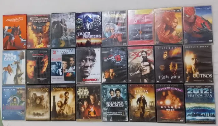 Dvd filmes títulos diversos originais