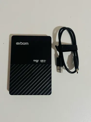 HD externo 1 TB seminovo Exbom