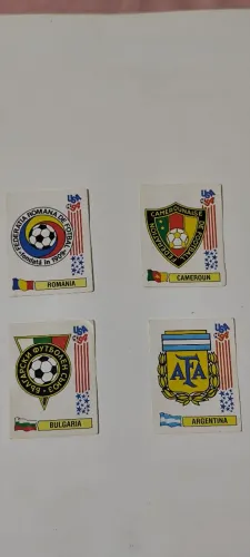 Figurinhas Emblemas copa USA 94