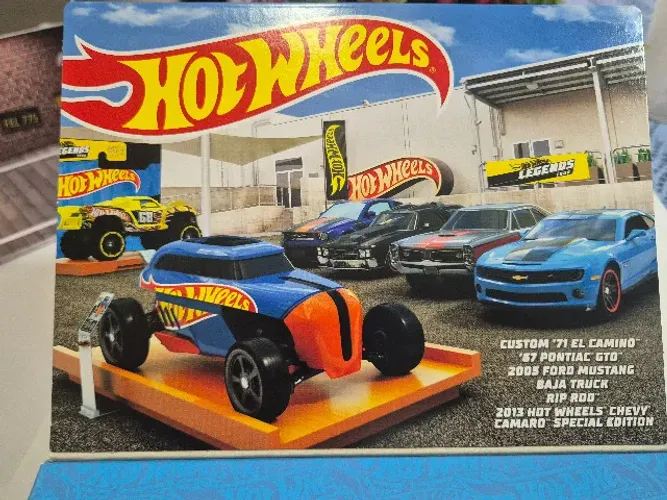 Hot Wheels Legends - Pack com 06 carrinhos