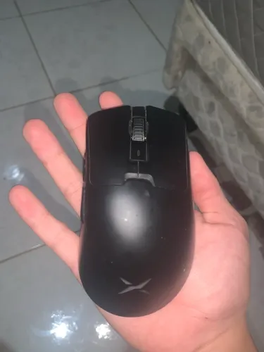 Delux M900pro Mouse Gamer Sem Fio 8000hz Paw3395 Com Dock Cor Preto