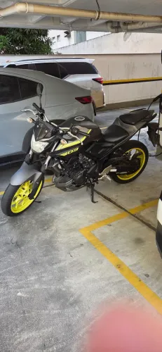 Yamaha MT-03 conservada, revisada e pronta para uso<br>