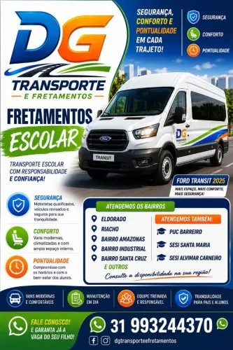 Transporte Universitário Puc Barreiro /Corel/Sesi