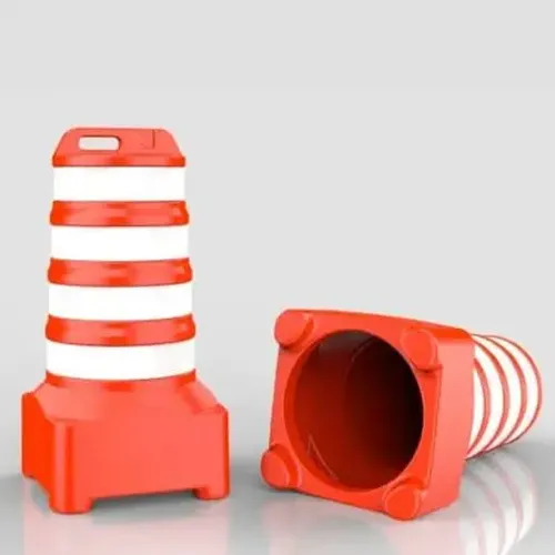 Cone sinalizadores tipo barril com faixas refletivas novos 
