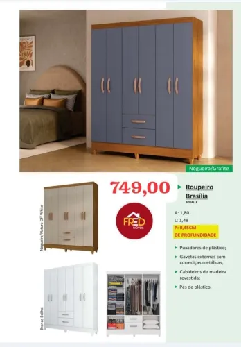 Guarda roupa oferta