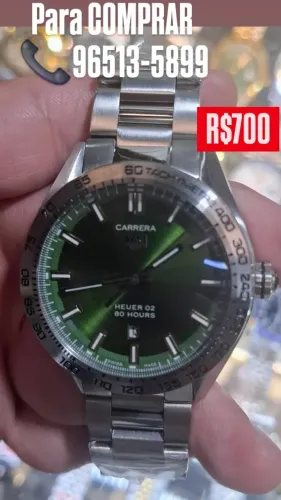 Relógio TAG HEUER CARRERA TACHYMETRE AUTOMÁTICO  - ENTREGO