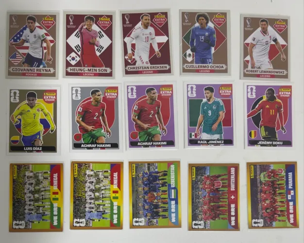 Troco Figurinhas Legends e borda amarela McDonalds