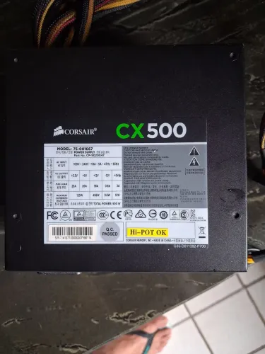 Fonte Corsair CX 500