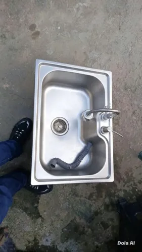 Cuba de inox semi nova