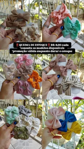 Laços de cabelo 