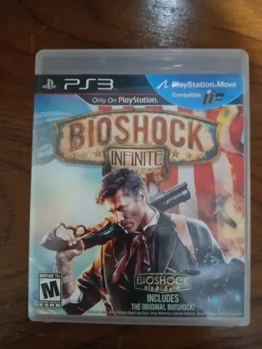 Bioshock Infinite + Bioshock 1 PS3 mídia física