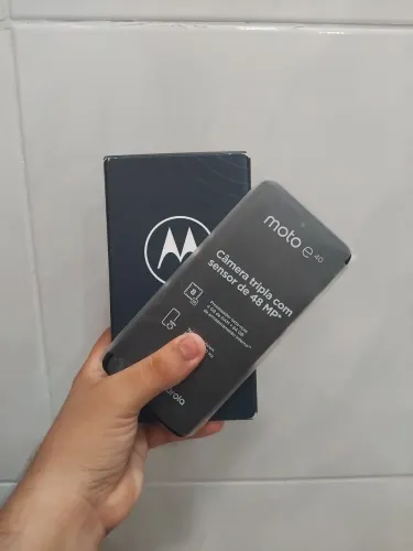 Moto E40 (Completo)+ Nota fiscal