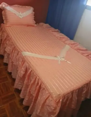 Colcha de Solteiro em cetim