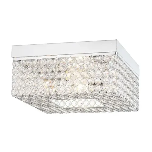 3 unidades de Luminária lustre de Teto Karistal 4l E14 Just Home Collection
