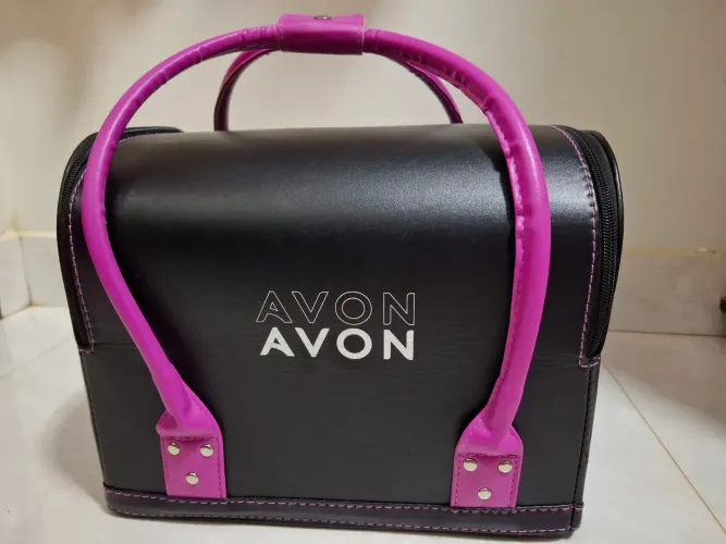 Maleta Avon de maquiagem