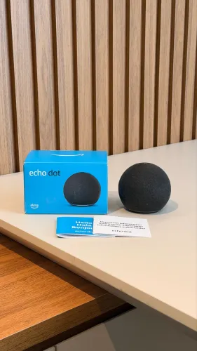 Alexa echo dot 5 semi nova impecável