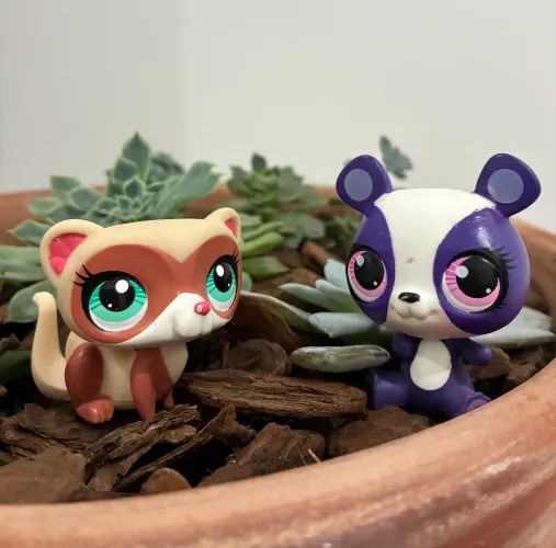 Littlest Pet Shop Panda e Furão