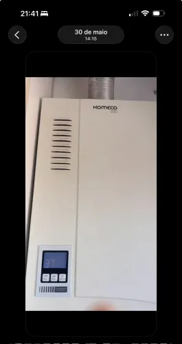 Aquecedor a Gás GLP Komeco 22DLitros