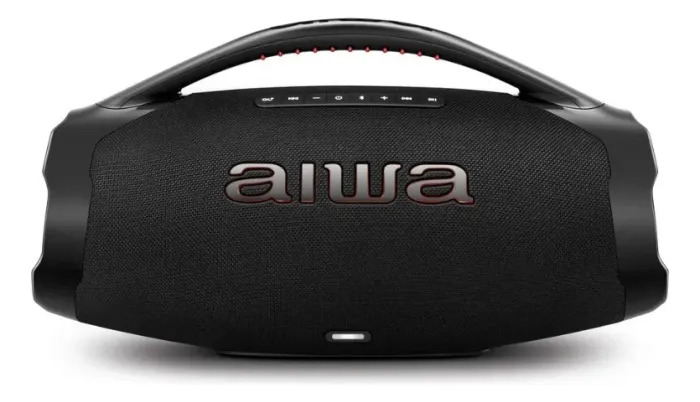 Caixa De Som Boombox Aiwa AWS-BBS-01B 200w IP66 - 30hs De Bateria