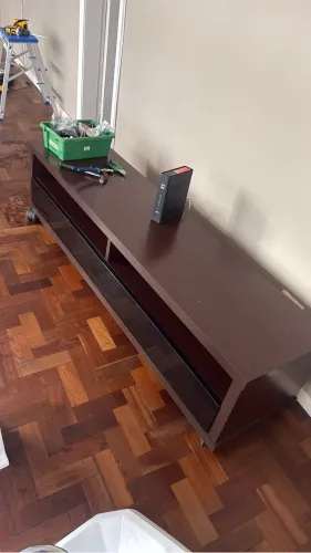 Rack para Sala com Duas Gavetas