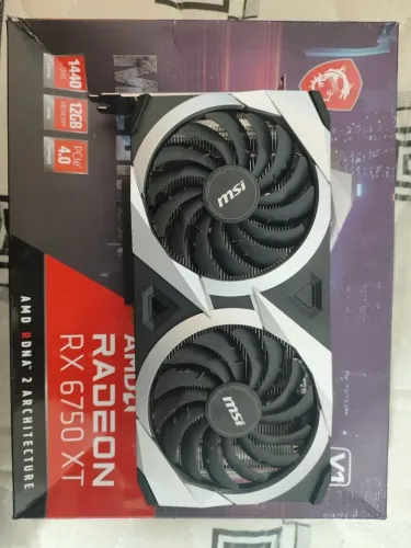 Placa de Vídeo RX 6750 XT