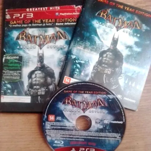 Jogo Batman arkan asylum PS3