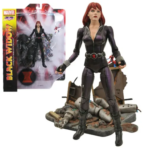 Viúva negra marvel select action figure 