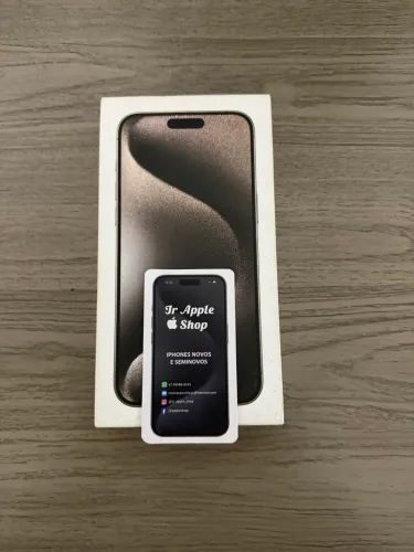 iPhone 15 pro Max todo original vendo ou troco.