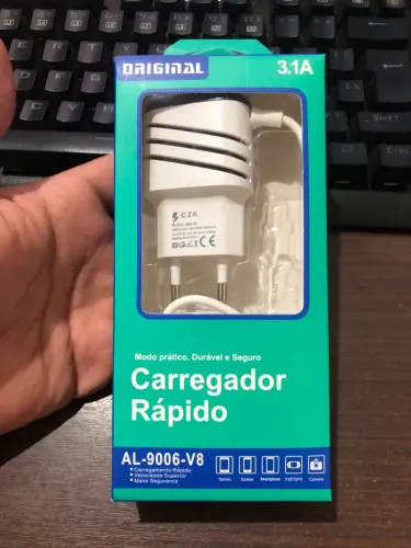 CARREGADOR DE CELULAR TIPO V8