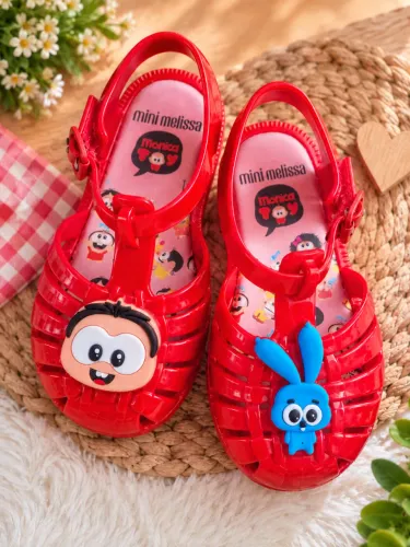 Mini Melissa Mônica Toy Vermelha Tam. 25