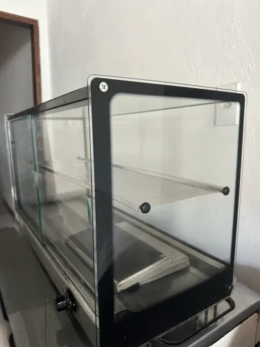 Vitrine para lanchonete