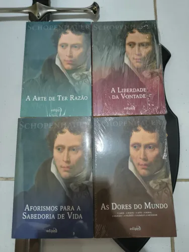 Coleção Schopenhauer 4 livros (novos/lacrados) Editora Edipro