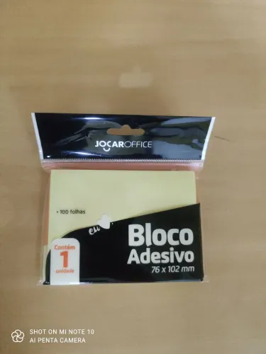 Conjunto de 15 Blocos Adesivos 76 x 102 msm - Jocar Office