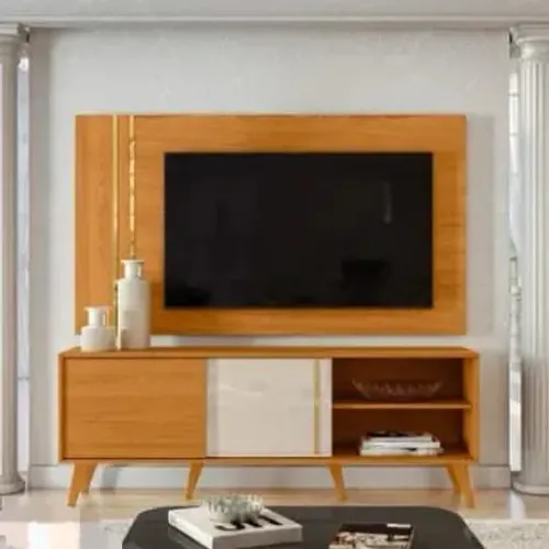 Rack + Painel-Largura: 160 cm TVs Até 60 pl - DIRETAMENTE DA FÁBRICA
