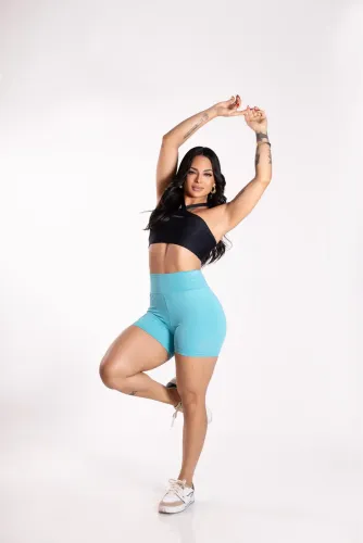 Kit short fitnes 10 peças