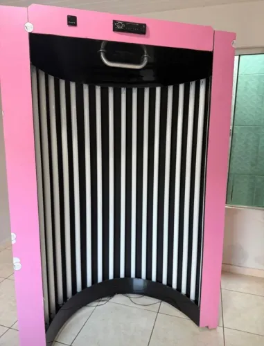 Cabine máquina de bronzeamento