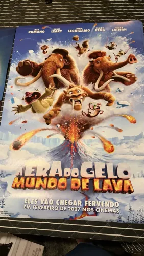Pôster de cinema A Era do gelo 6 original 64x90